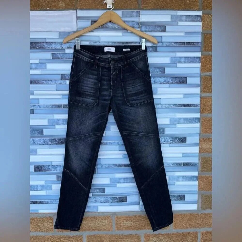 Closed Francesca Moto Cropped Jeans size 25